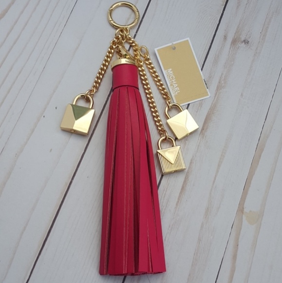 michael kors tassel keychain